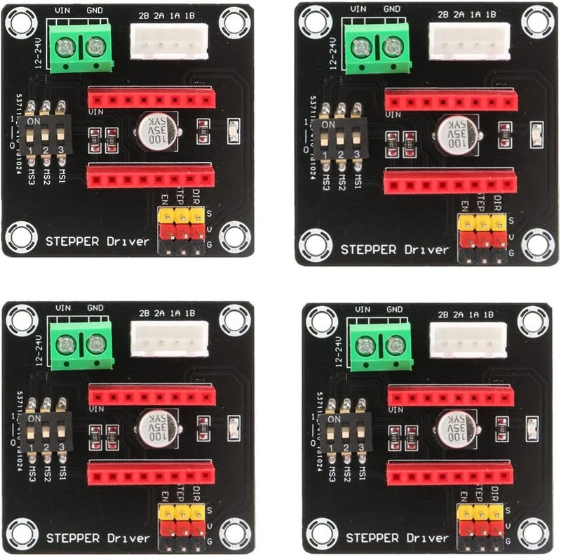 Jeanoko DRV8825/A4988 Stable 42 Stepper Motor Driver Expansion Board 3D Printer Control Module for 3D Printer (4) - Image 1